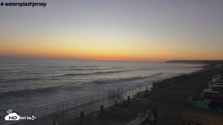 St. Quens Bay Jersey Island Live Webcam - Jul 3, 2026, 9:29pm BST