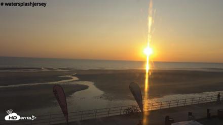 St. Quens Bay Jersey Island Live Webcam - Jul 24, 2026, 8:32pm BST