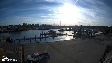 Point Roberts Marina NW Live Webcam - Jun 14, 2026, 7:31pm PDT