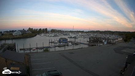 Point Roberts Marina NW Live Webcam - Aug 26, 2026, 6:21am PDT