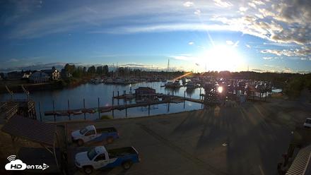 Point Roberts Marina NW Live Webcam - Jun 6, 2026, 8:31pm PDT