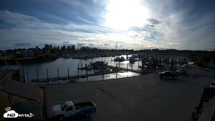 Point Roberts Marina NW Live Webcam - Jun 7, 2026, 7:11pm PDT