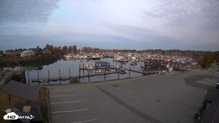 Point Roberts Marina NW Live Webcam - Oct 1, 2026, 6:55am PDT
