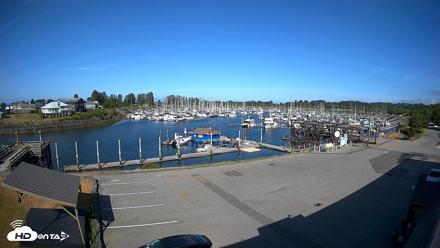 Point Roberts Marina NW Live Webcam - May 27, 2026, 8:59am PDT