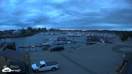 Point Roberts Marina NW Live Webcam - Aug 22, 2026, 8:12pm PDT