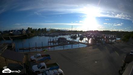 Point Roberts Marina NW Live Webcam - Jun 6, 2026, 8:12pm PDT