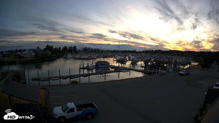 Point Roberts Marina NW Live Webcam - Jun 7, 2026, 9:16pm PDT