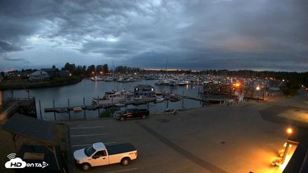 Point Roberts Marina NW Live Webcam - Aug 22, 2026, 8:46pm PDT