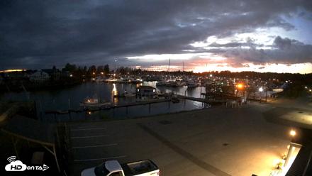 Point Roberts Marina NW Live Webcam - Oct 9, 2026, 7:16pm PDT