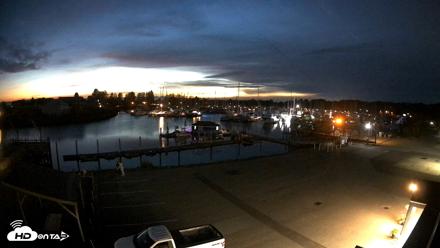 Point Roberts Marina NW Live Webcam - Oct 8, 2026, 7:27pm PDT