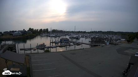Point Roberts Marina NW Live Webcam - Aug 17, 2026, 6:41pm PDT