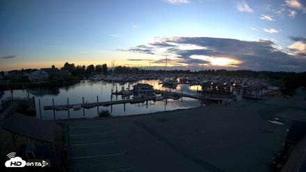 Point Roberts Marina NW Live Webcam - Jul 30, 2026, 8:38pm PDT