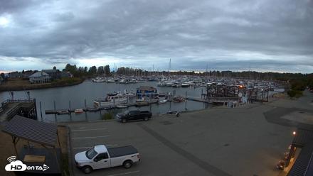 Point Roberts Marina NW Live Webcam - Aug 22, 2026, 8:23pm PDT