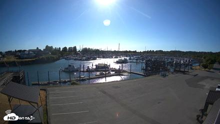 Point Roberts Marina NW Live Webcam - Jun 19, 2026, 6:11pm PDT