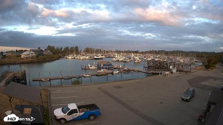 Point Roberts Marina NW Live Webcam - Sep 14, 2026, 7:09am PDT
