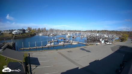 Point Roberts Marina NW Live Webcam - Apr 15, 2026, 9:25am PDT