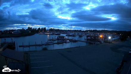 Point Roberts Marina NW Live Webcam - Sep 1, 2026, 8:24pm PDT