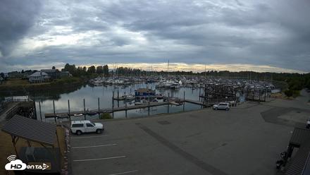 Point Roberts Marina NW Live Webcam - Jul 7, 2026, 5:50pm PDT