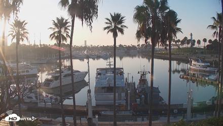 Long Beach Harbor Live Webcam - Aug 21, 2026, 6:54am PDT