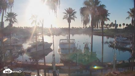 Long Beach Harbor Live Webcam - Oct 3, 2026, 7:30am PDT
