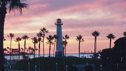 Long Beach Harbor Live Webcam - Dec 4, 2025, 6:38am PST