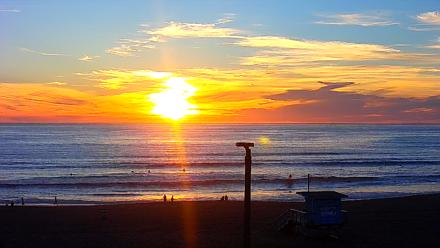 El Porto - Manhattan Beach Live Surf Webcam - Feb 26, 2026, 5:43pm PST