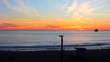 El Porto - Manhattan Beach Live Surf Webcam - Mar 17, 2026, 7:09pm PDT