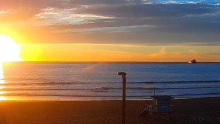 El Porto - Manhattan Beach Live Surf Webcam - Jan 27, 2026, 5:09pm PST