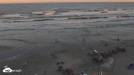 The Dunes - Port Aransas Live Beach Cam - Oct 9, 2026, 6:57pm CDT