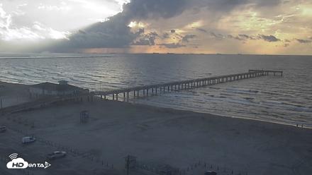 The Dunes - Port Aransas Live Beach Cam - Sep 9, 2026, 7:53am CDT