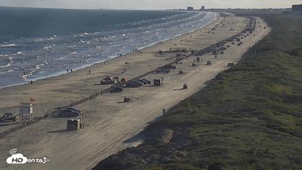 The Dunes - Port Aransas Live Beach Cam - Oct 23, 2026, 5:34pm CDT