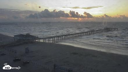 The Dunes - Port Aransas Live Beach Cam - Oct 13, 2026, 7:30am CDT