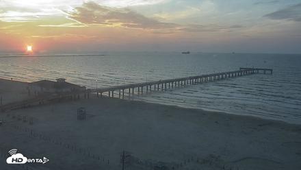 The Dunes - Port Aransas Live Beach Cam - Aug 3, 2026, 6:56am CDT