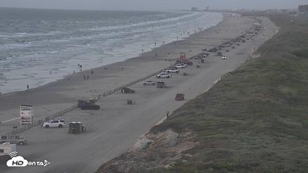 The Dunes - Port Aransas Live Beach Cam - Oct 12, 2026, 7:32am CDT