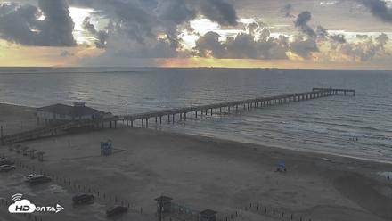 The Dunes - Port Aransas Live Beach Cam - Sep 5, 2026, 7:43am CDT
