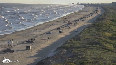 The Dunes - Port Aransas Live Beach Cam - Oct 17, 2026, 6:16pm CDT