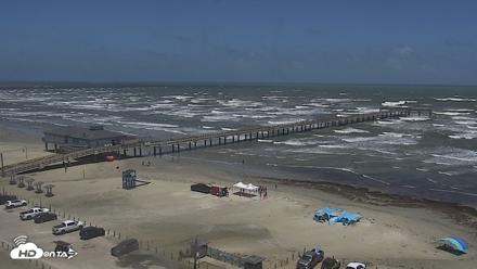 The Dunes - Port Aransas Live Beach Cam - Jun 22, 2026, 2:21pm CDT