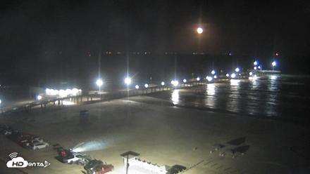 The Dunes - Port Aransas Live Beach Cam - Jul 31, 2026, 10:07pm CDT
