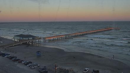 The Dunes - Port Aransas Live Beach Cam - Oct 10, 2025, 6:57pm CDT