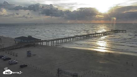 The Dunes - Port Aransas Live Beach Cam - Oct 25, 2026, 8:08am CDT