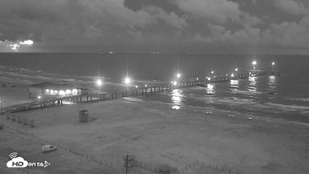 The Dunes - Port Aransas Live Beach Cam - Sep 10, 2026, 6:54am CDT