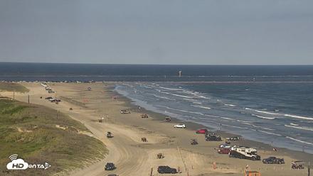 The Dunes - Port Aransas Live Beach Cam - Oct 8, 2026, 5:10pm CDT