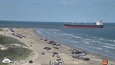 The Dunes - Port Aransas Live Beach Cam - May 3, 2026, 4:12pm CDT