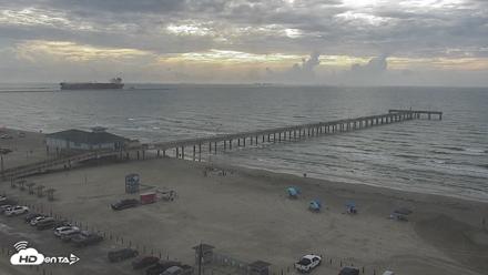 The Dunes - Port Aransas Live Beach Cam - Sep 5, 2026, 9:08am CDT