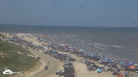 The Dunes - Port Aransas Live Beach Cam - Jul 4, 2026, 2:34pm CDT