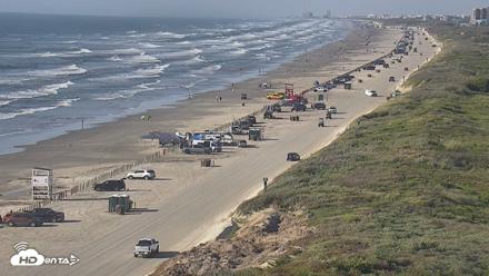 The Dunes - Port Aransas Live Beach Cam - Oct 9, 2026, 9:33am CDT