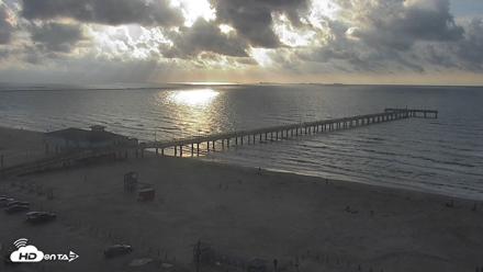 The Dunes - Port Aransas Live Beach Cam - Sep 6, 2026, 8:06am CDT