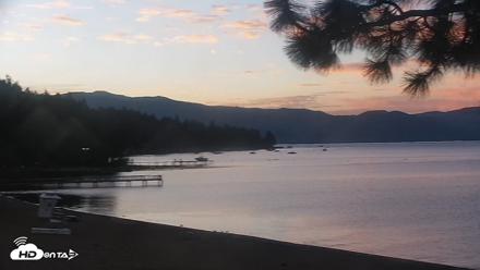 Kings Beach North Lake Tahoe Live Webcam - Oct 4, 2026, 6:55am PDT