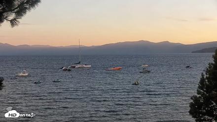 Kings Beach North Lake Tahoe Live Webcam - Aug 12, 2026, 7:44pm PDT