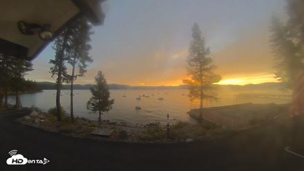 Carnelian Bay Lake Tahoe Live Webcam - Sep 26, 2026, 6:55am PDT
